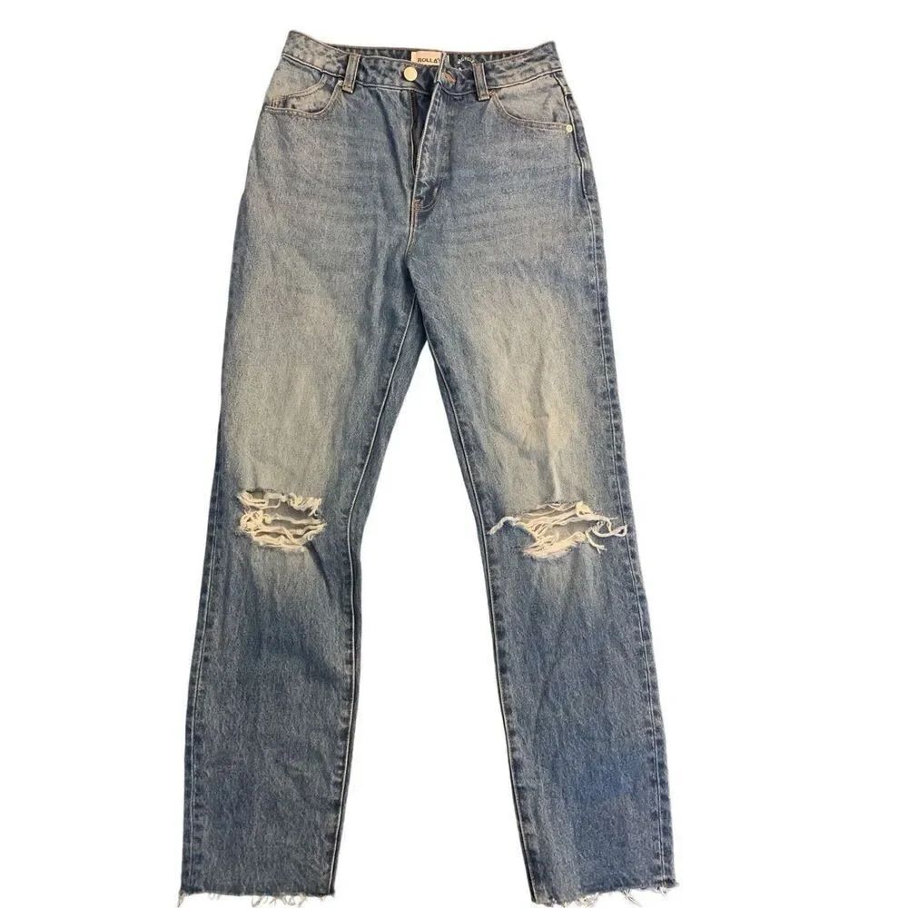 ROLLA'S dusters high rise slim jeans women's size 26